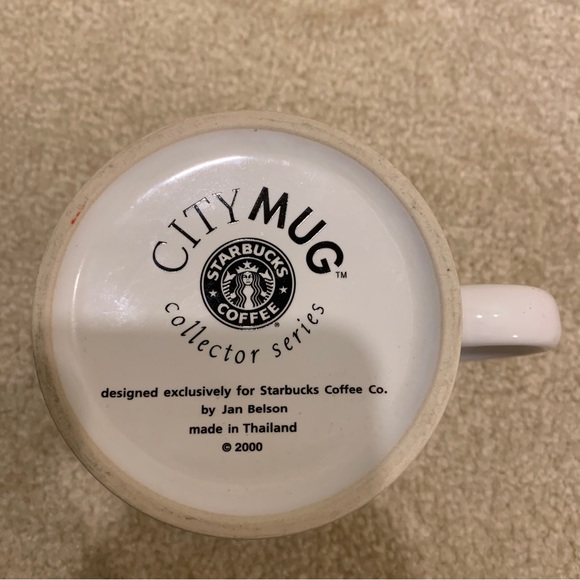 Starbucks Singapore City Collectors Series Coffee Mug Cup 20 Fl Oz Vintage 2000 - Picture 7 of 13